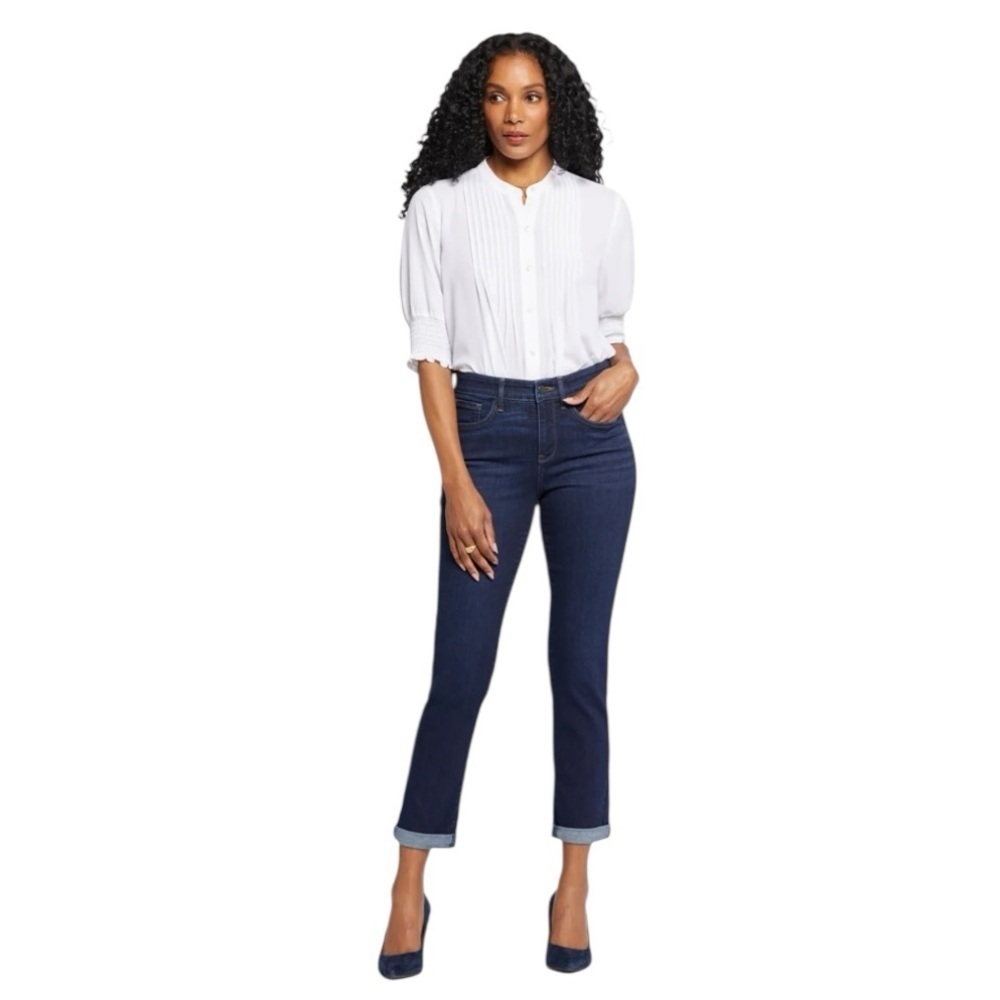 NYDJ - NWT Margot Girlfriend Jeans Roll Cuff Lift Tuck Cool Embrace Sz 20WP
